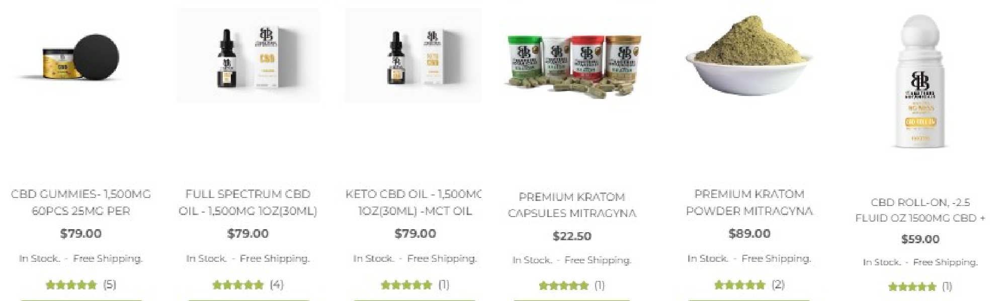 brother botanicals kratom product line