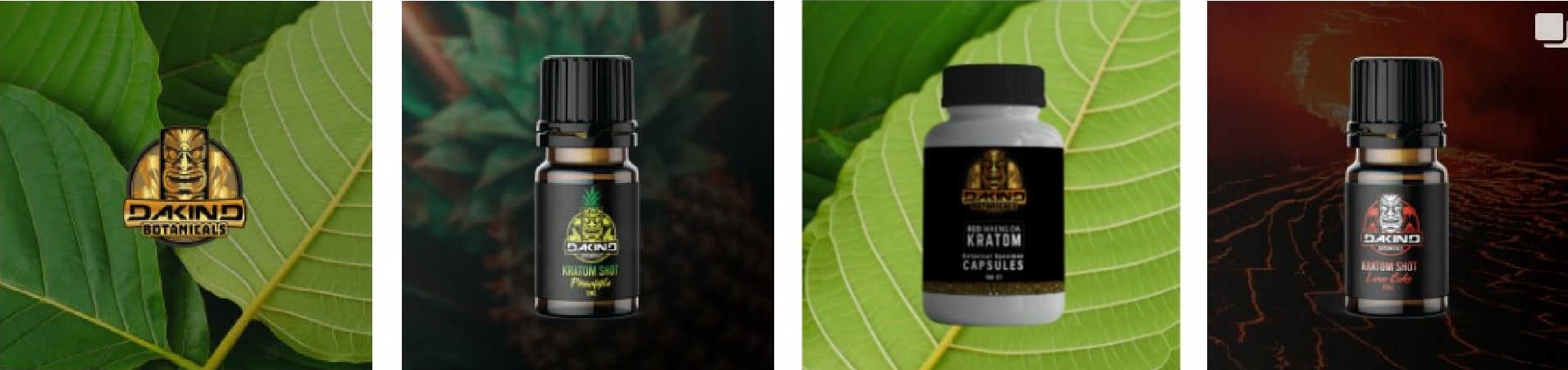 Dakind botanicals kratom products