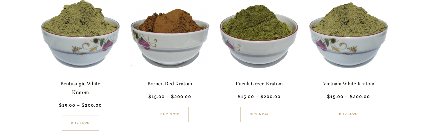 Kratom cafe usa products and cost