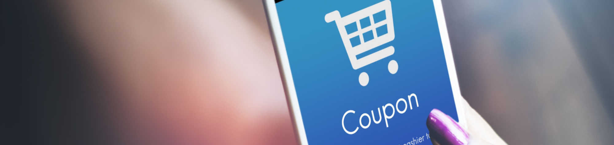 coupon and cart graphic